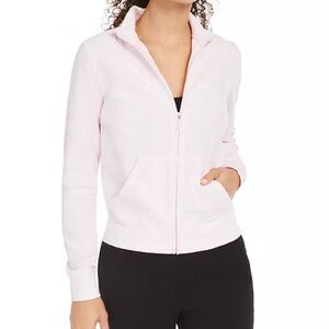 Juicy Couture Lilac terrycloth Fairfax Track Jacket